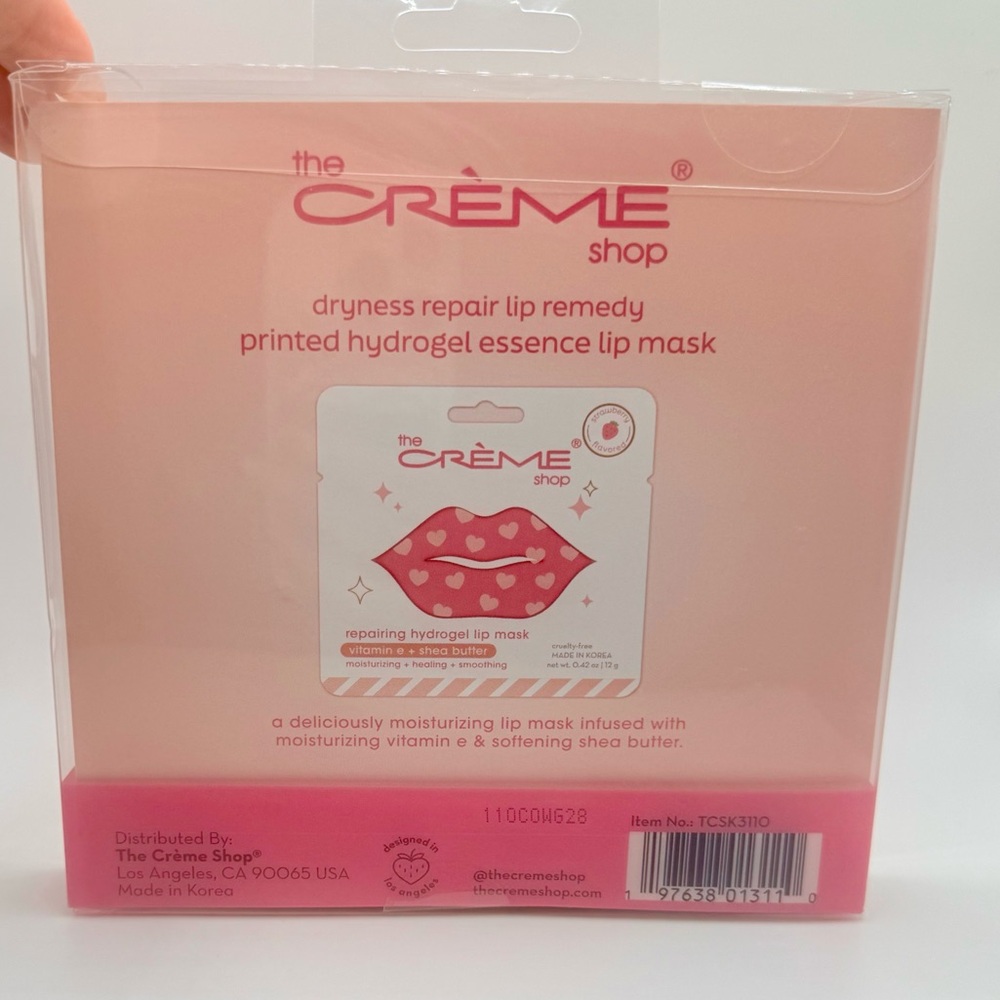 The Crème Shop Repairing Hydrogel Lip Mask 3-Pack - Picture 2 of 3